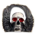 Winged Skull Pin