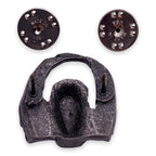 Winged Skull Pin
