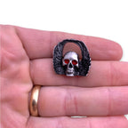 Winged Skull Pin