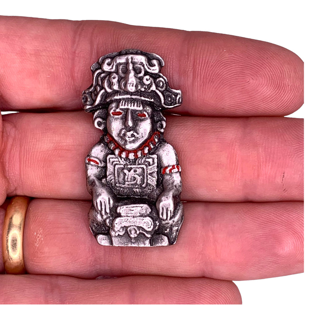 Aztec Warrior Lapel Pin