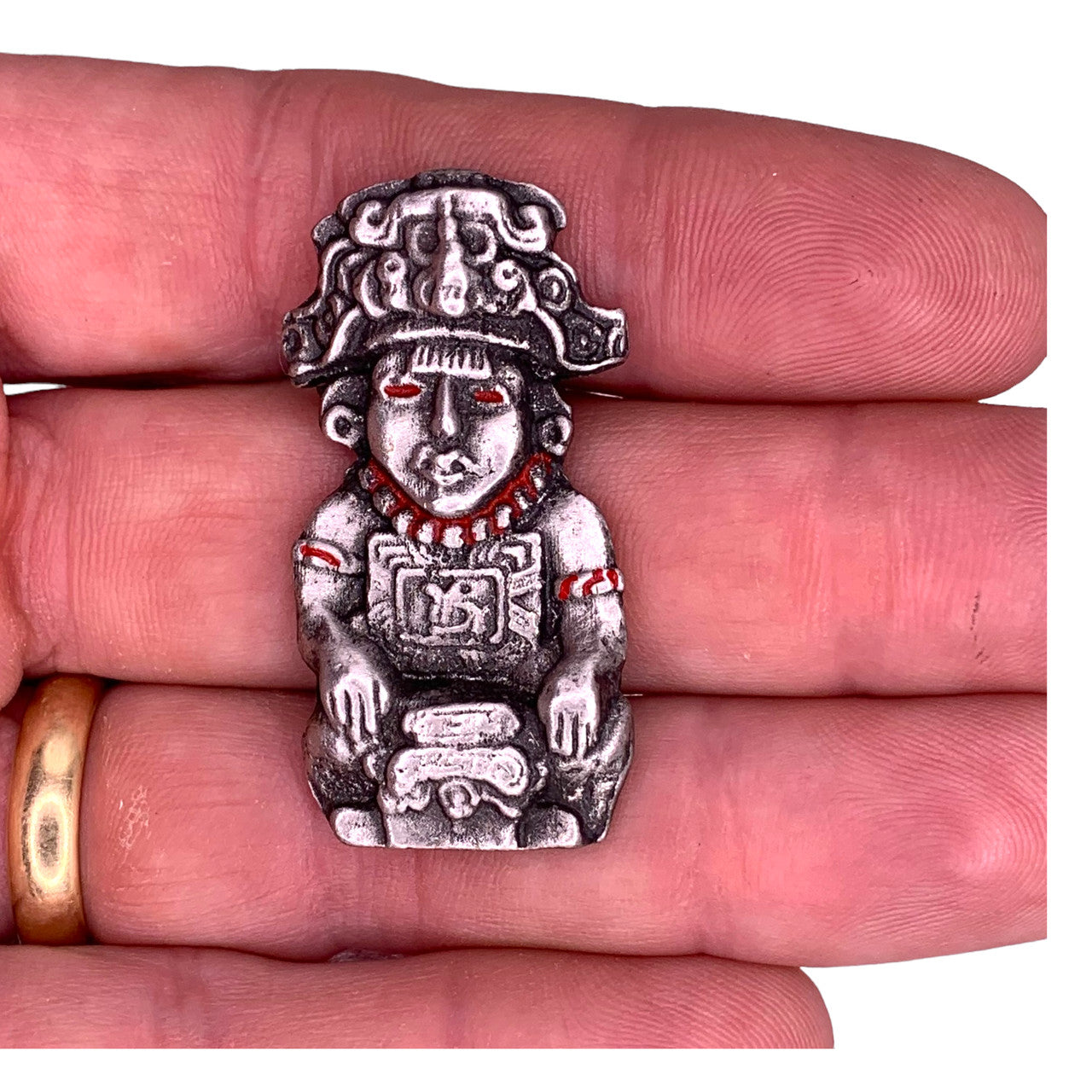 Aztec Warrior Lapel Pin