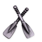Crossed Oars Rowing Crew Lapel Pins