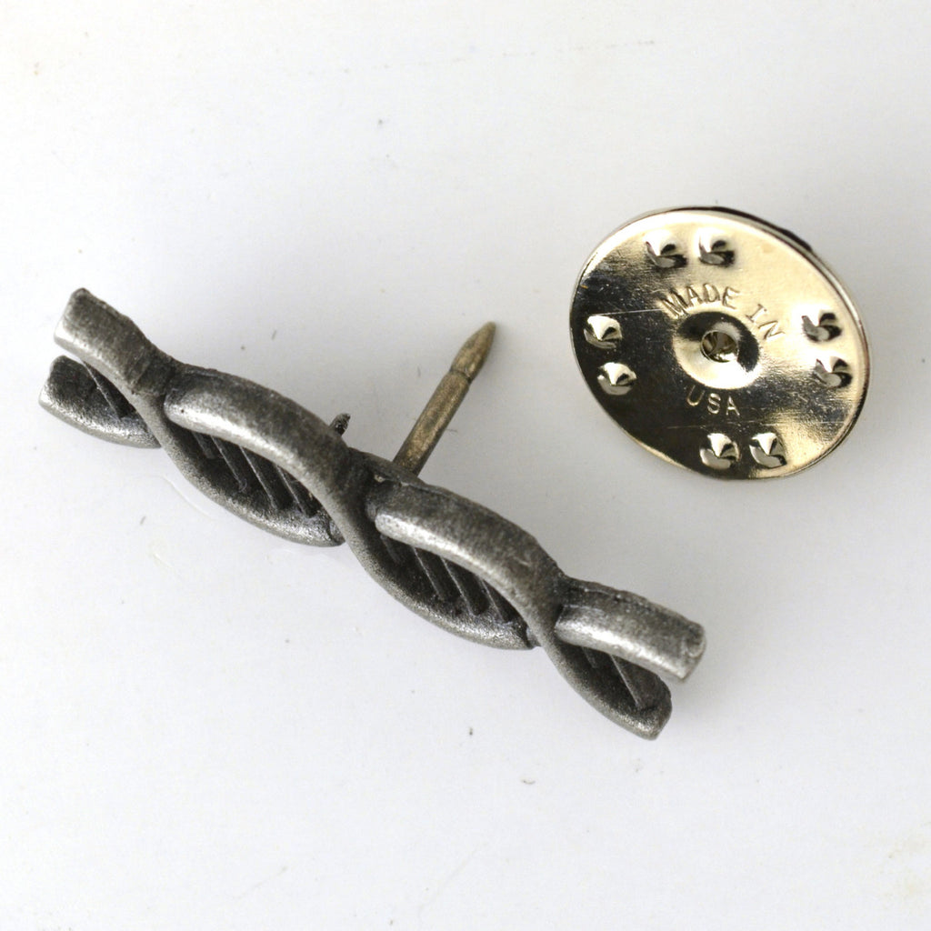 DNA Strand Double Helix Lapel Pin