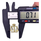 E03 Scales of Justice Lapel Pin