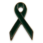 Green Ribbon Lapel Pin