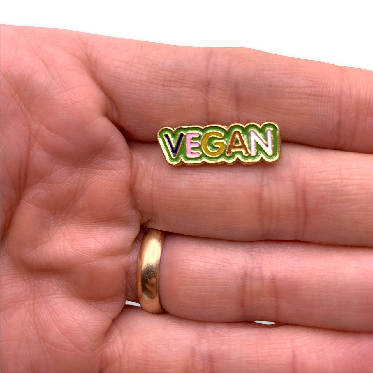 Vegan Lapel Pin