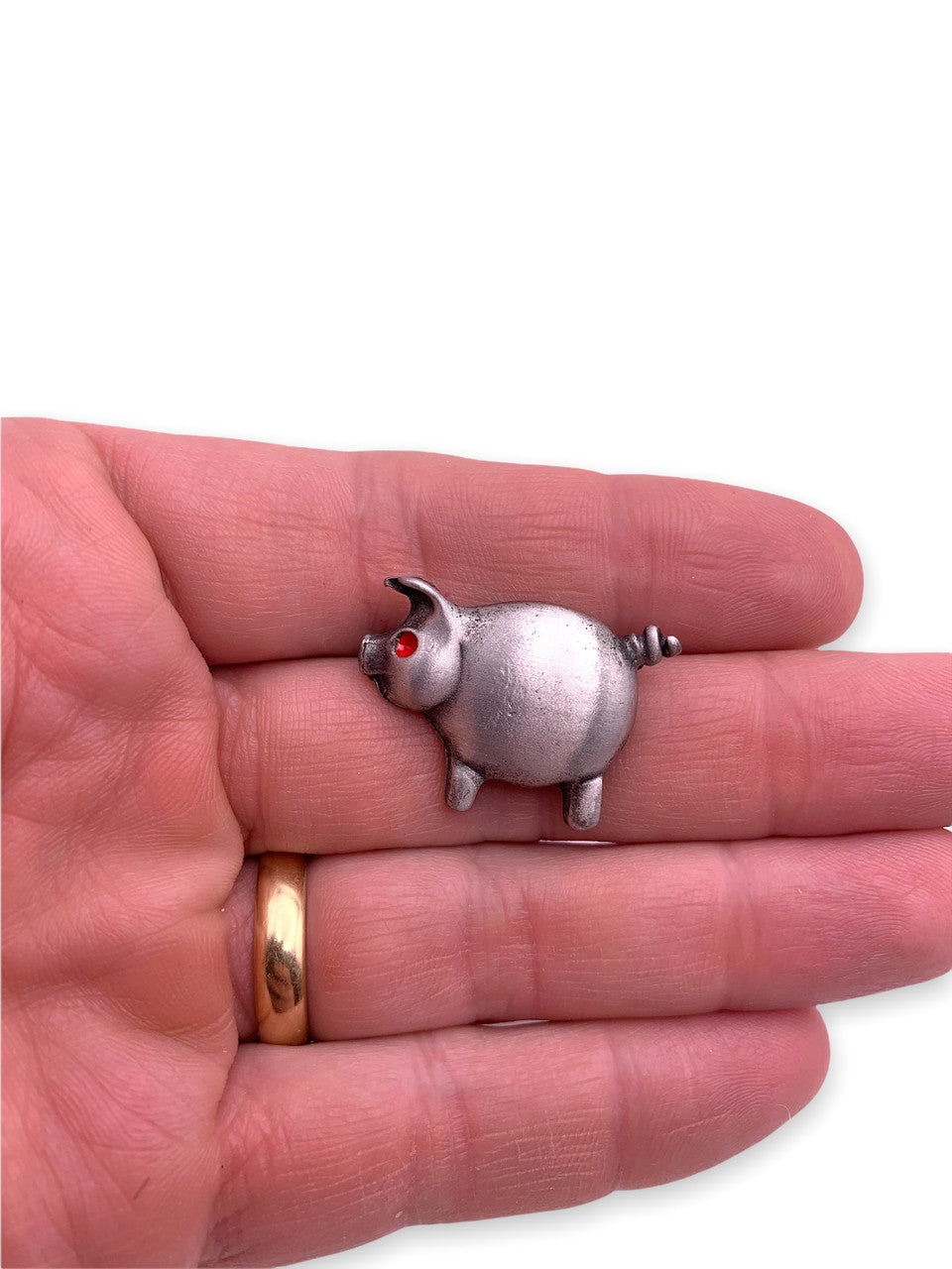 Pig Hog Animal Pin