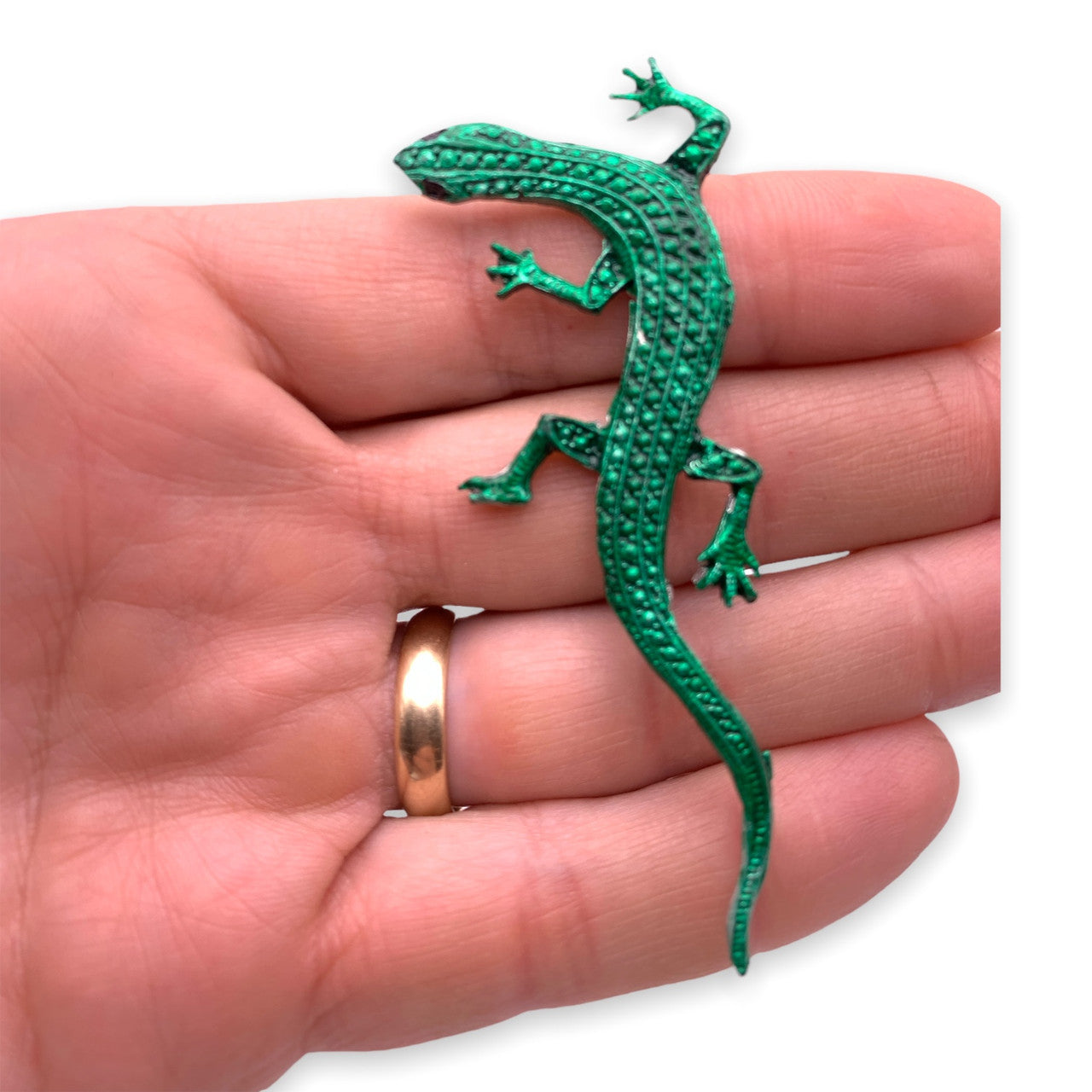 Gecko Lizard Pin