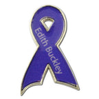 Custom Awareness Ribbon Lapel Pins: Custom Ribbon Lapel Pin