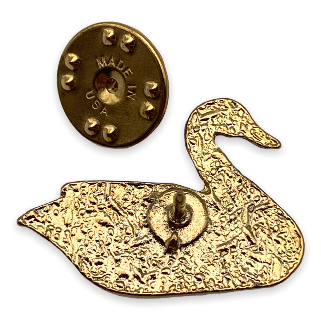 Swan Lapel Pin