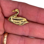 Swan Lapel Pin