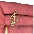 Treble Clef Lapel Pin