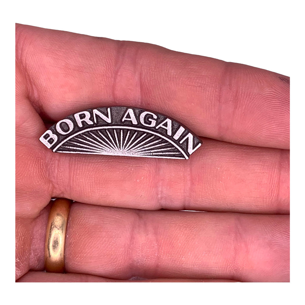 Born Again Lapel Pin