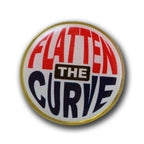 Flatten the Curve Pin