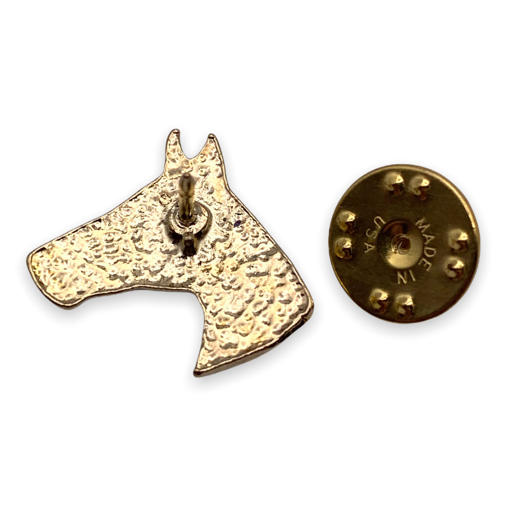 Horse Head Lapel Pin