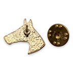 Horse Head Lapel Pin