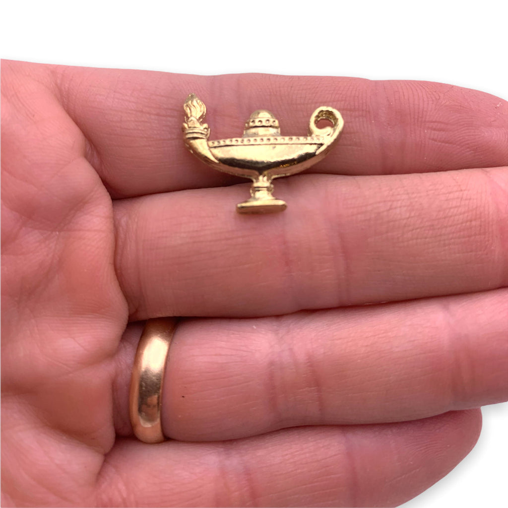Lamp of Learning Lapel Pin