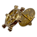 Ships Wheel Lapel Pin