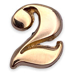 # 2 Number Two Lapel Pin