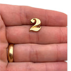 # 2 Number Two Lapel Pin