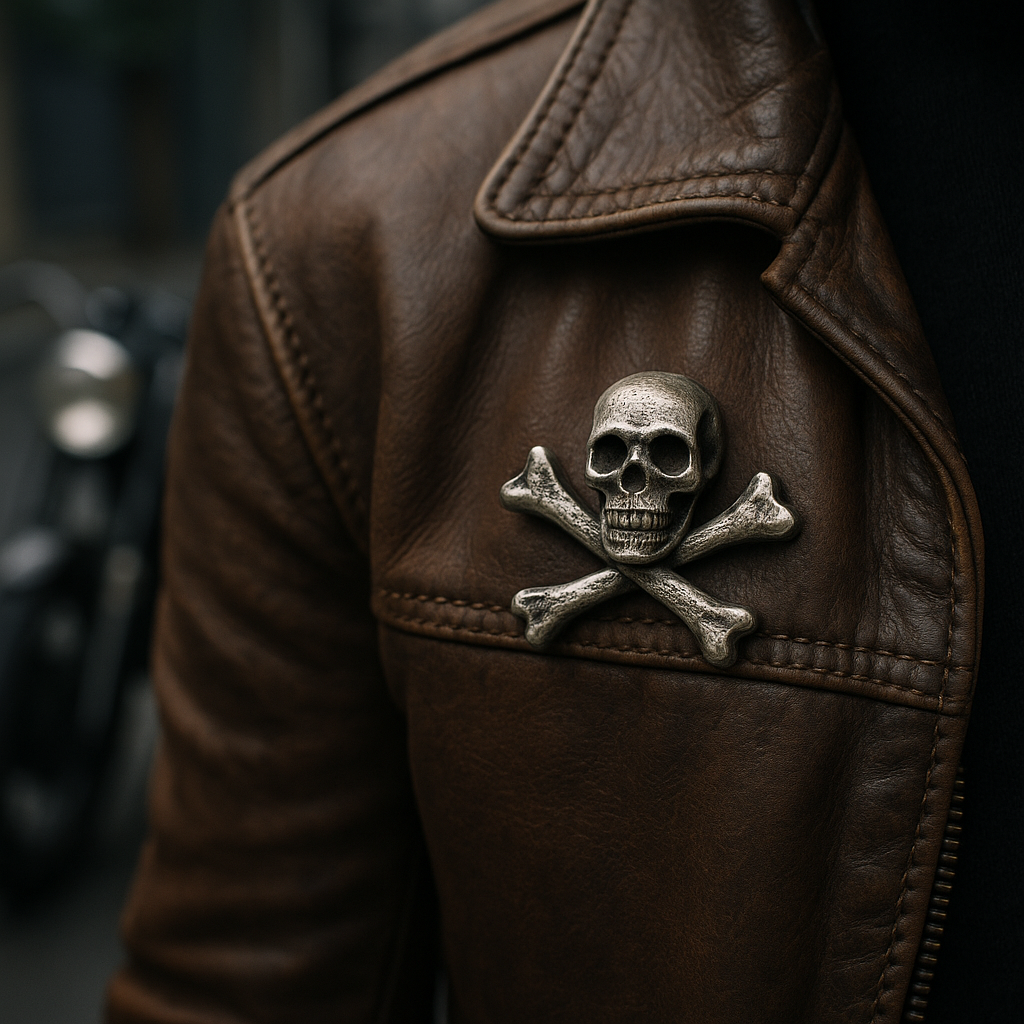 Skull & Bones Lapel Pin