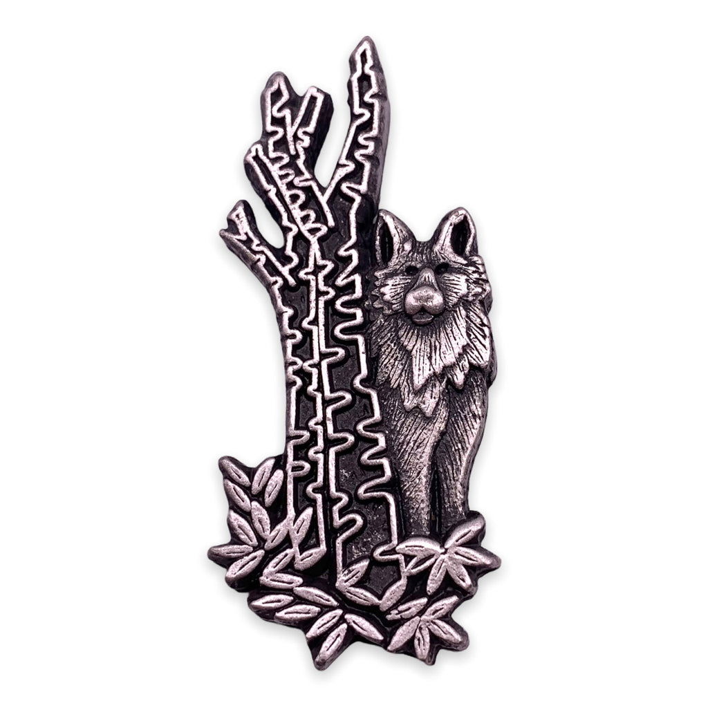 Lone Wolf In Forest