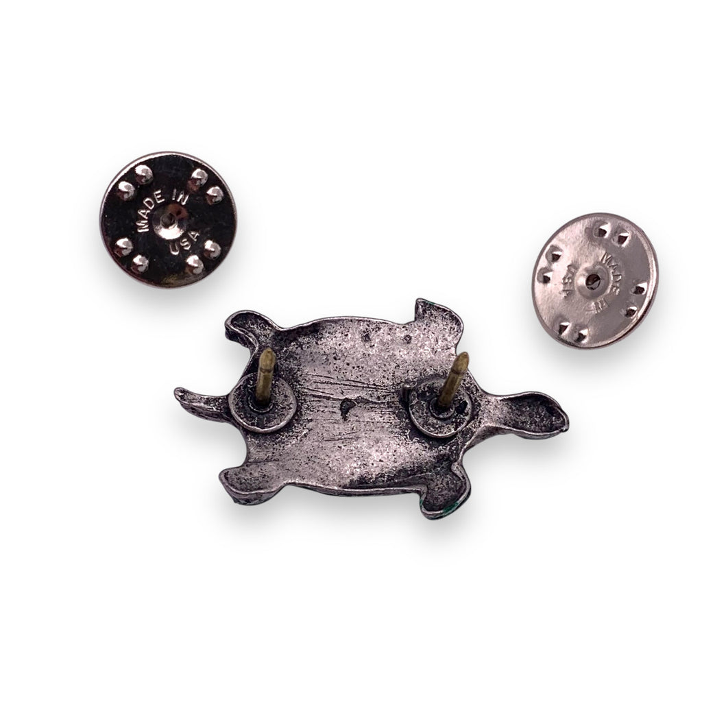 G35 Green Sea Turtle Pin