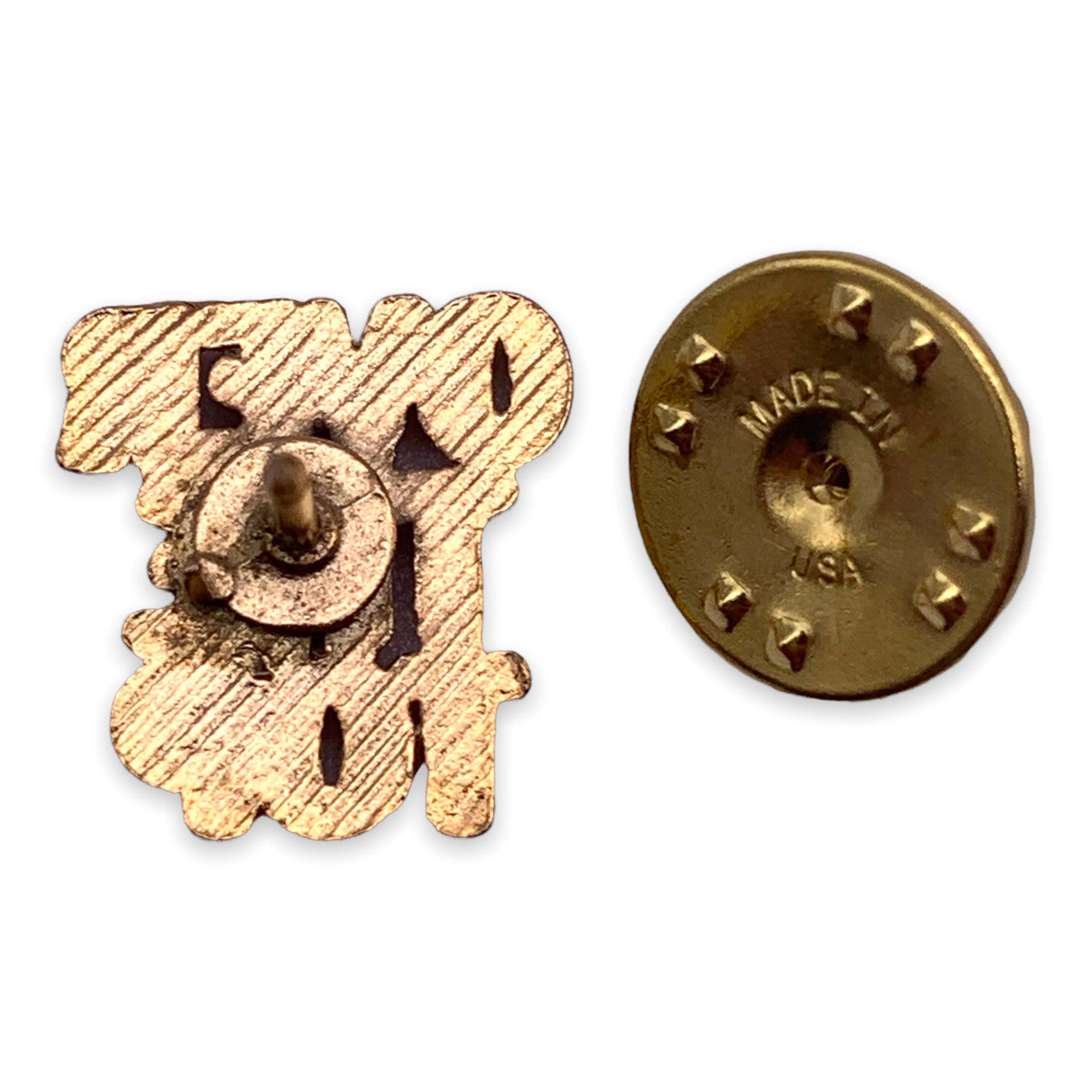 Over-the-top Lapel Pin