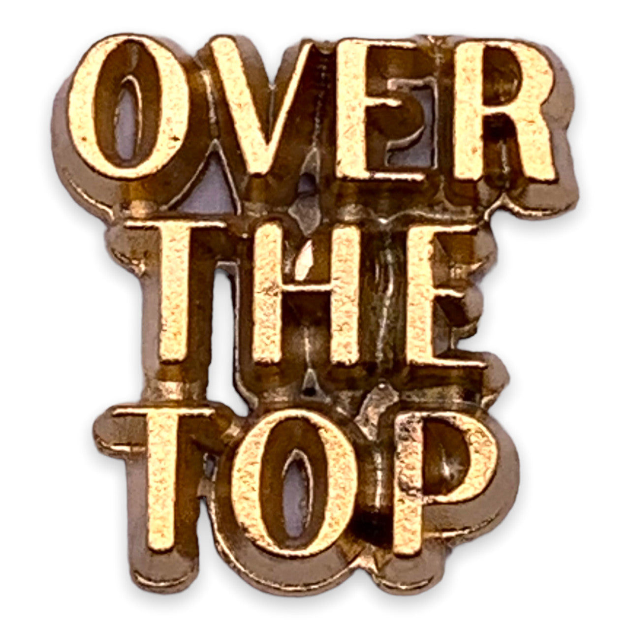 Over-the-top Lapel Pin
