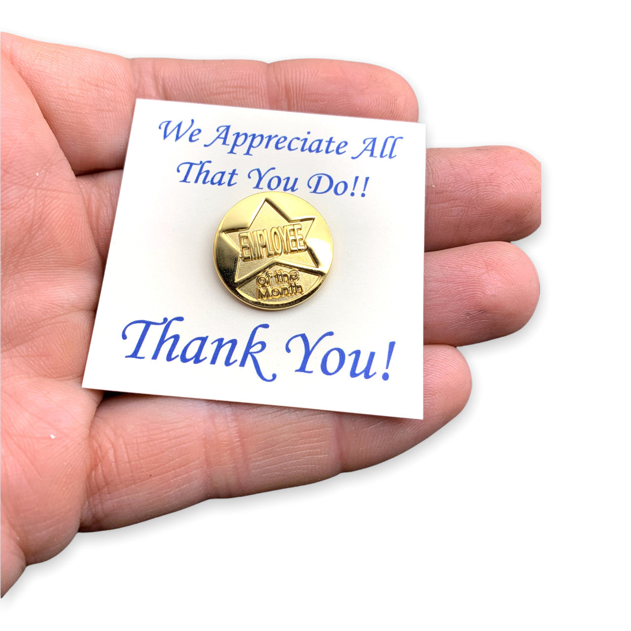 Employee of the Month Lapel Pin