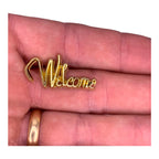 Welcome Lapel Pin