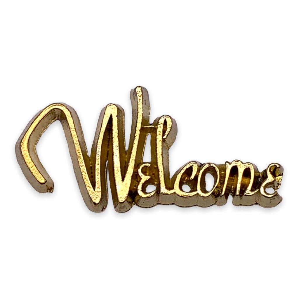 Welcome Lapel Pin