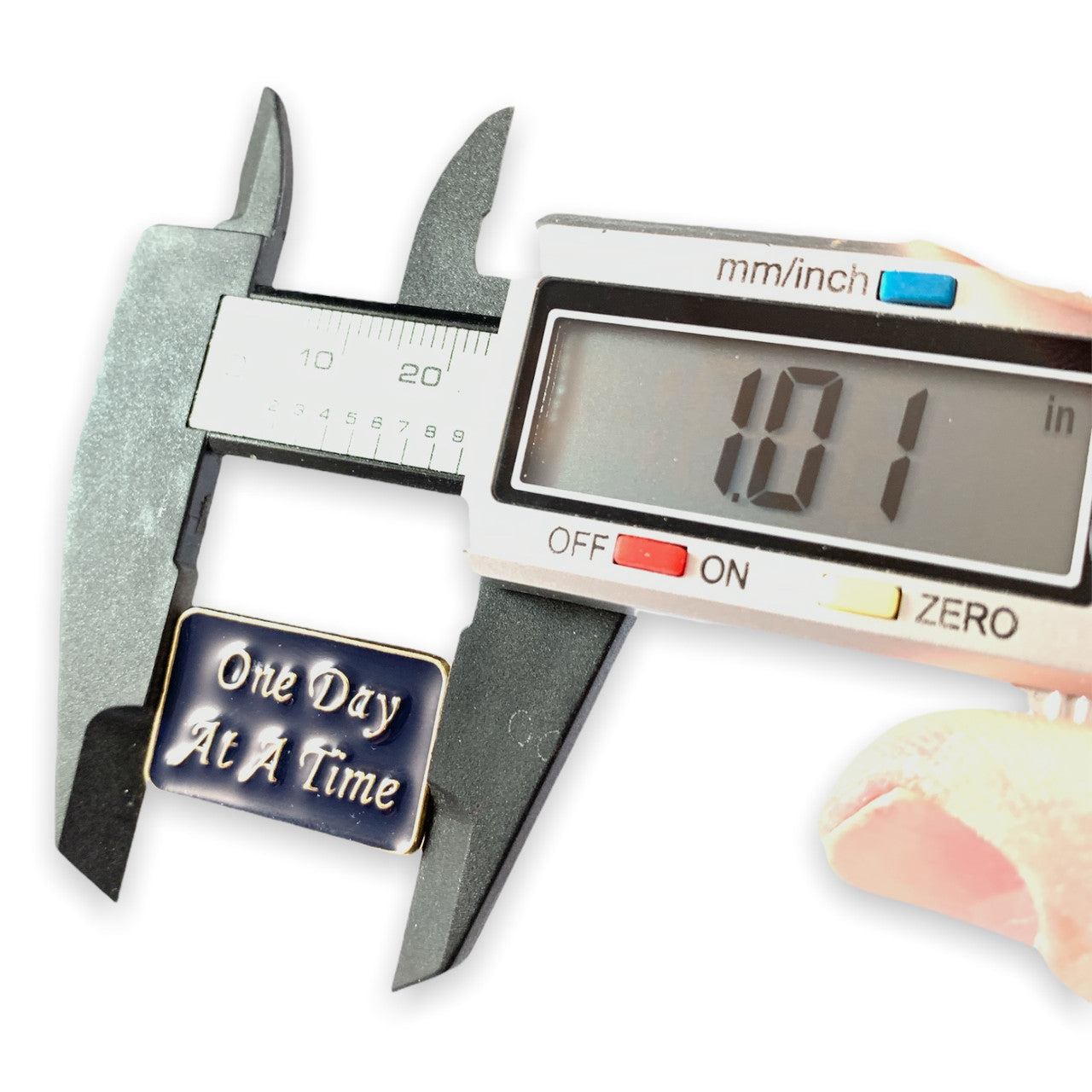 One Day At A Time Lapel Pin