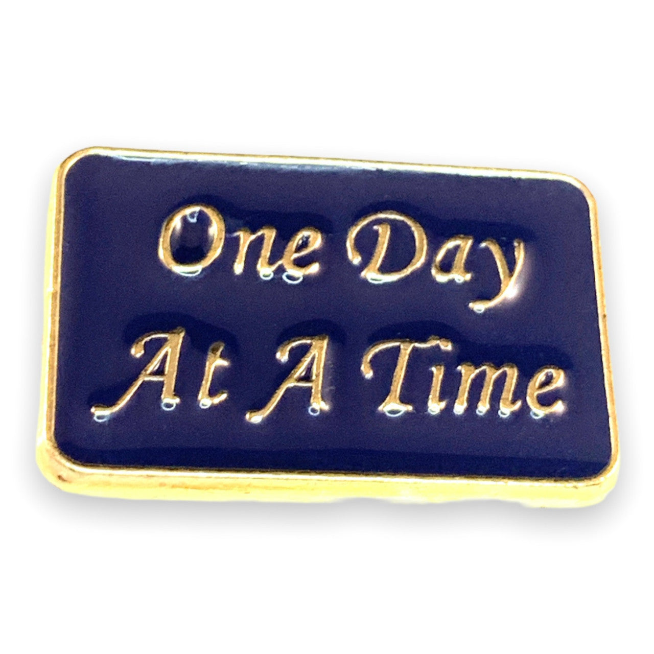 One Day At A Time Lapel Pin