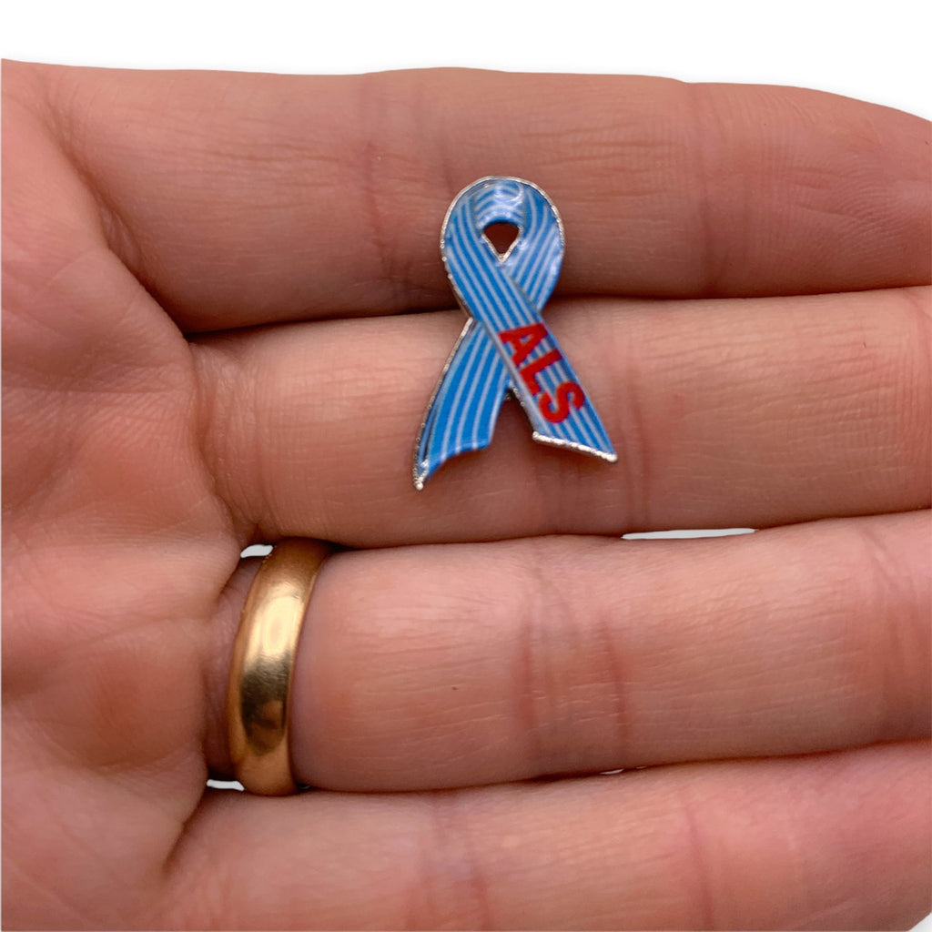 H30 ALS Lou Gehrig's Disease Ribbon Pin