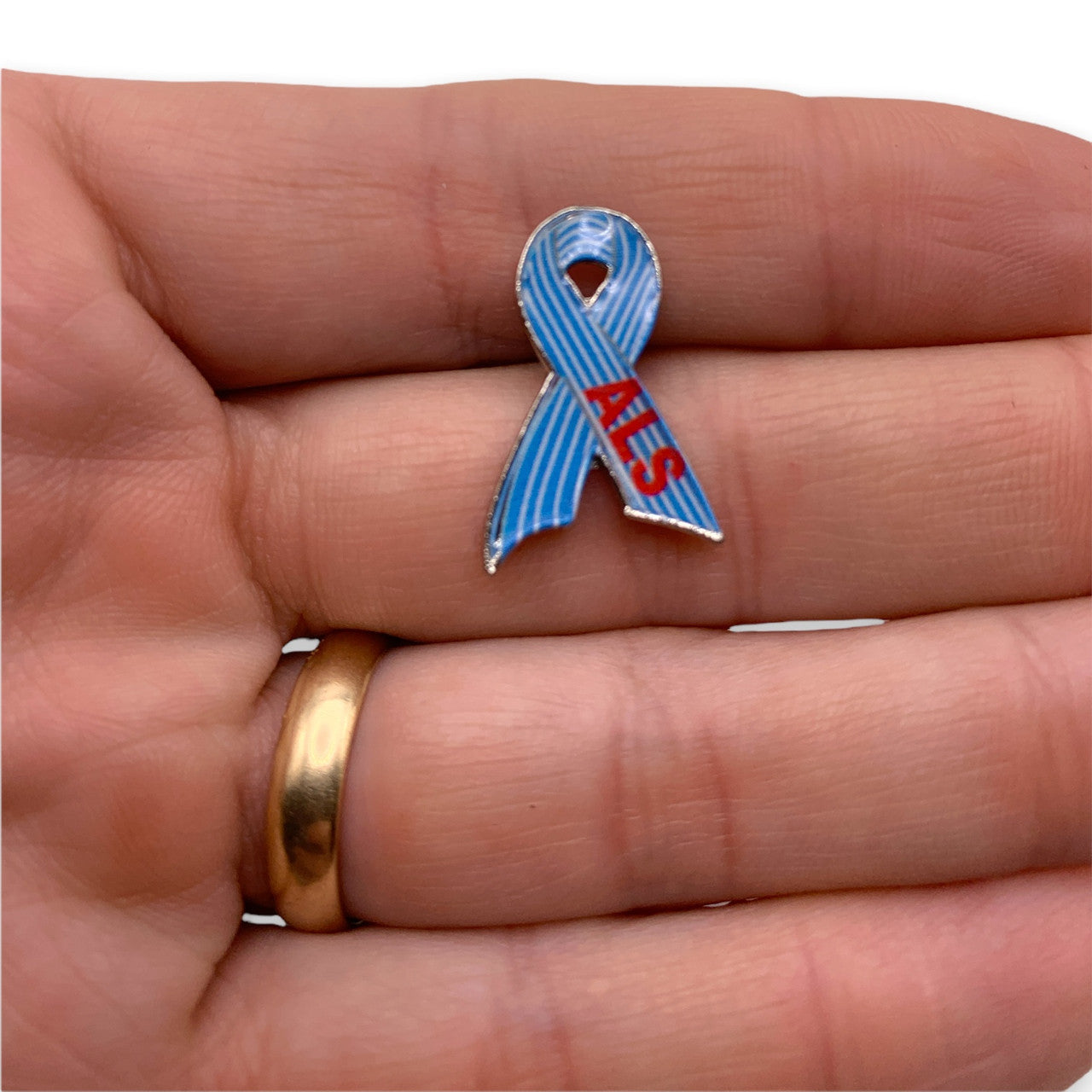 H30 ALS Lou Gehrig's Disease Ribbon Pin