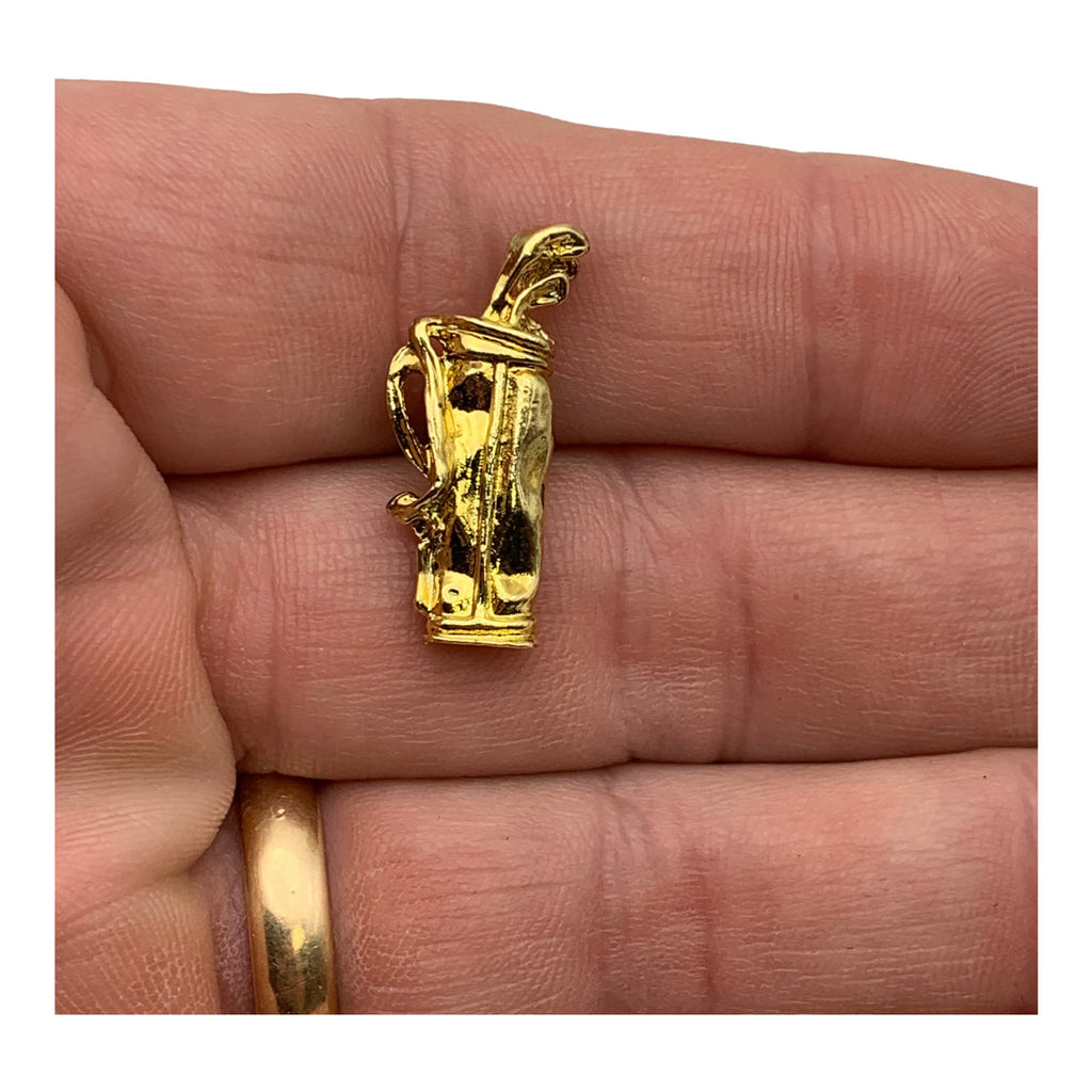 Golf Club Bag Lapel Pin