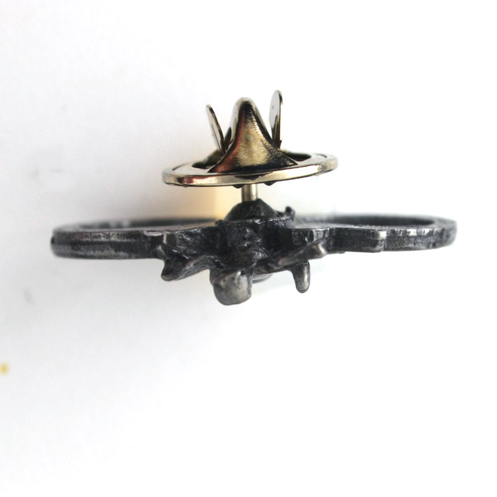 Handcuff Guardian Angel Lapel Pin