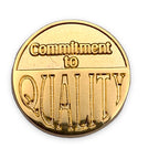 Commitment To Quality Lapel Pin