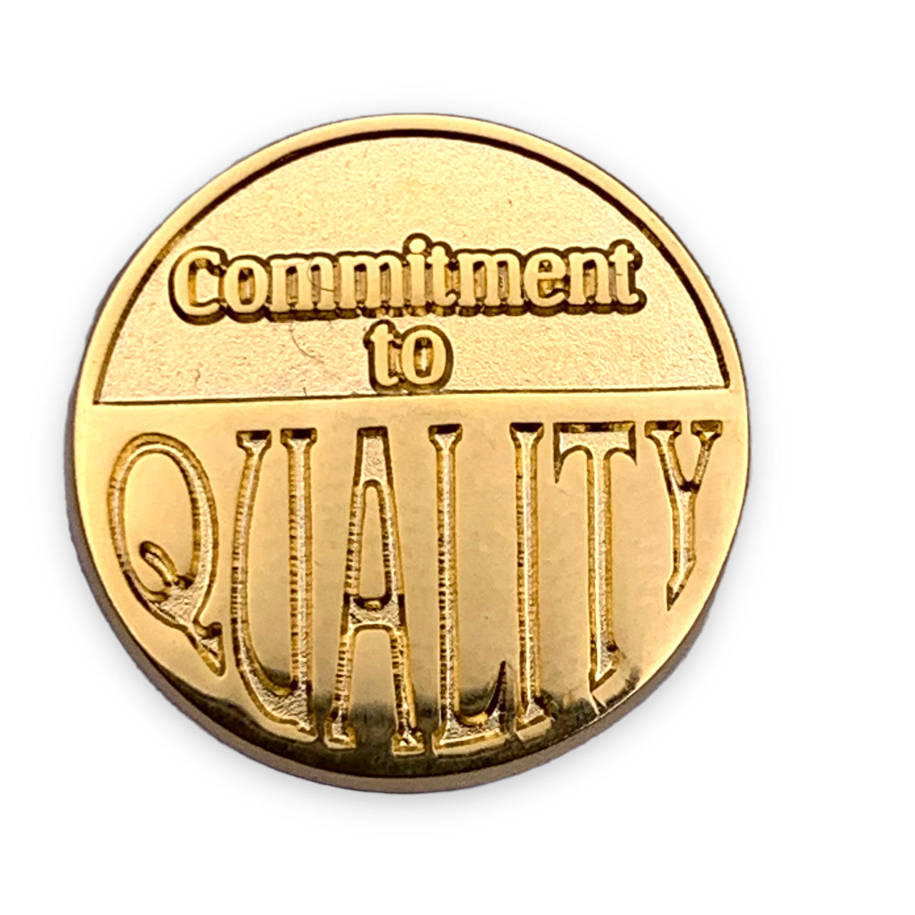 Commitment To Quality Lapel Pin