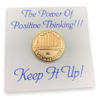 Attitude is Everything Lapel Pin and Gift Card