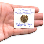 Attitude is Everything Lapel Pin and Gift Card