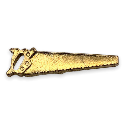 Hand Saw Lapel Pin