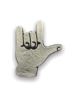 I Love You Sign Language Lapel Pin