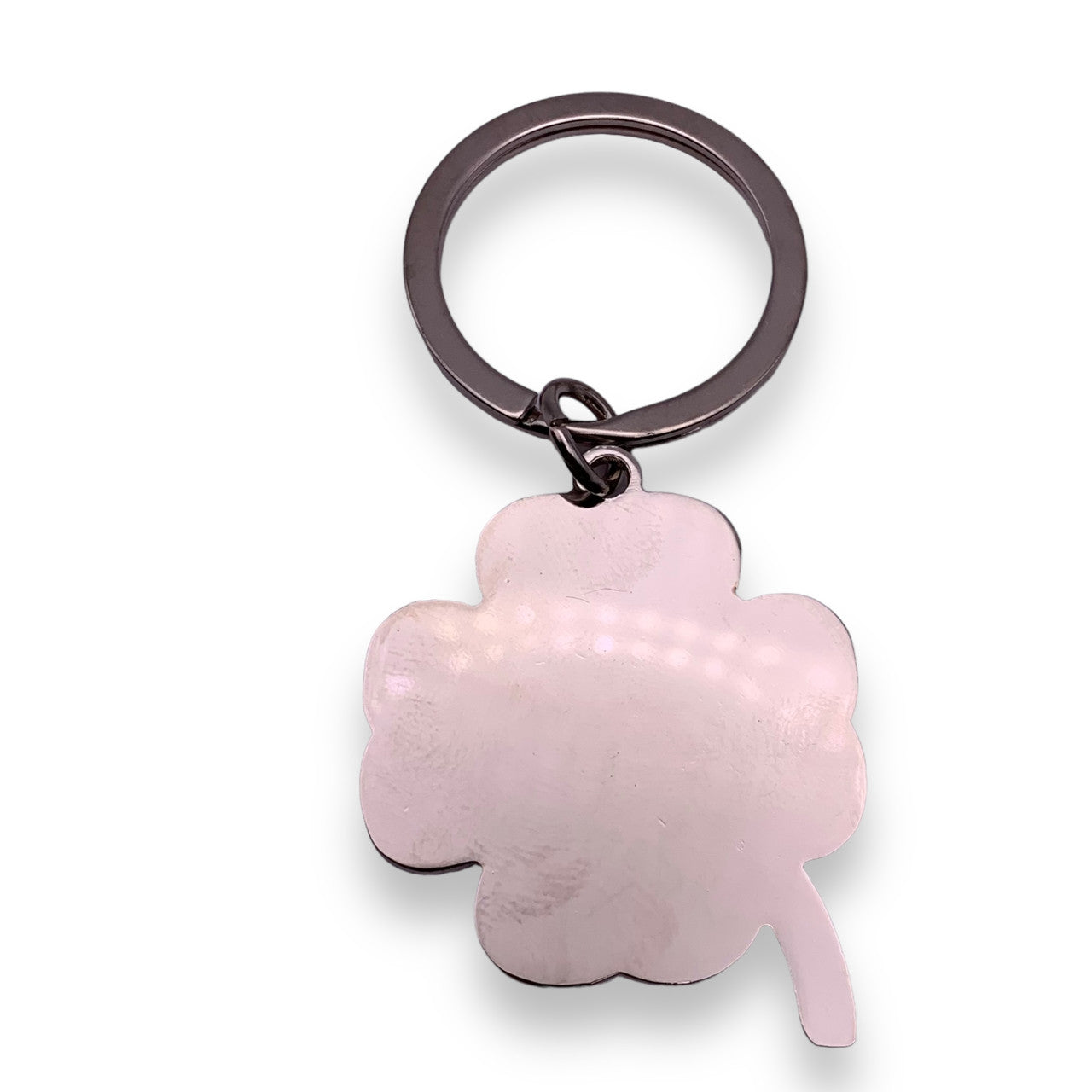 Good Luck Four Leaf Clover Keychain