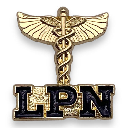 LPN  Licensed Practical Nurse Lapel Pin