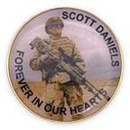 Custom Solid Brass Challenge Coin Made in USA