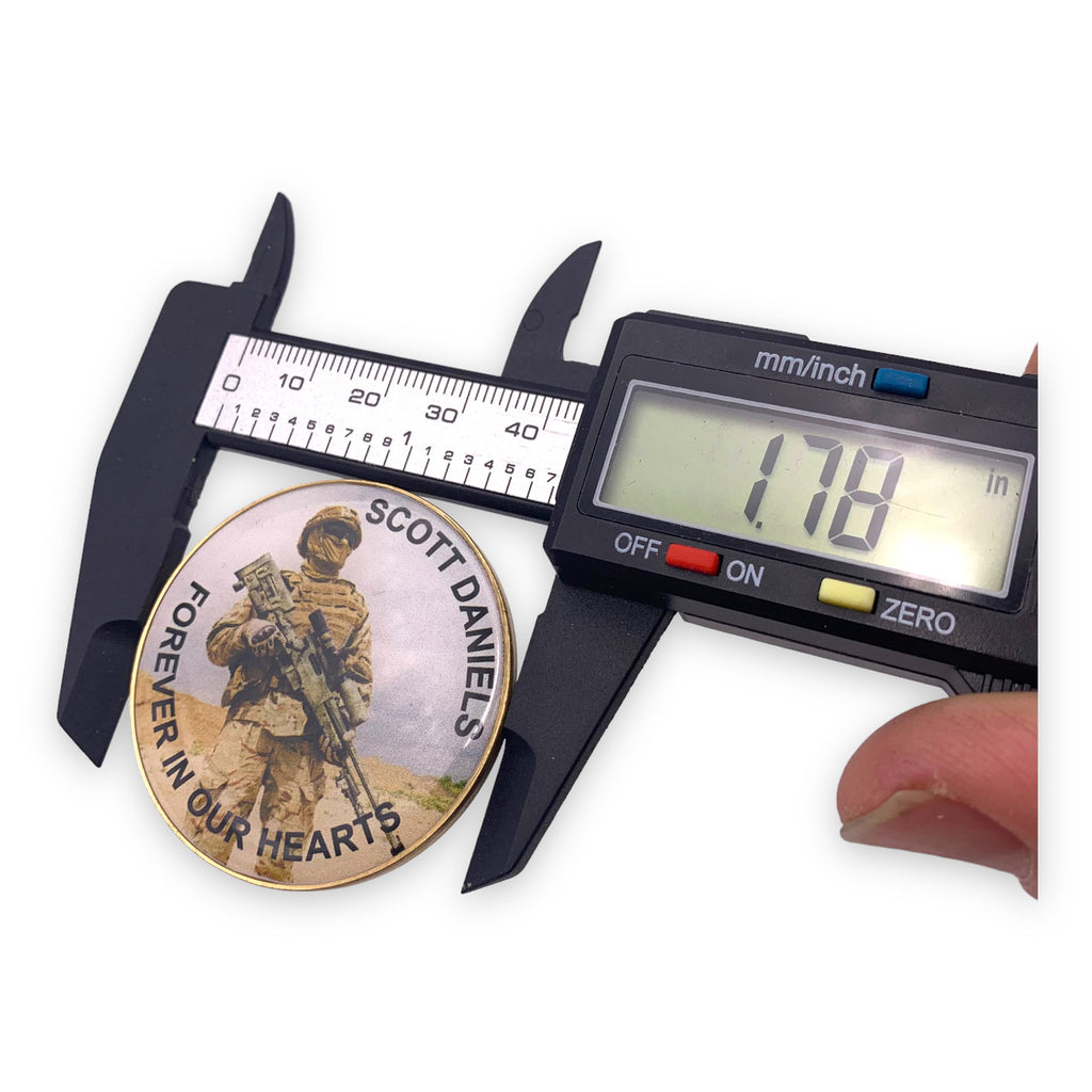 Custom Solid Brass Challenge Coin Made in USA