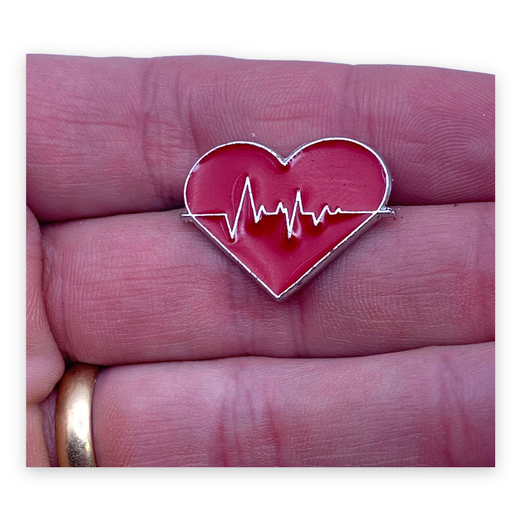 Beating Heart Lapel Pin by StockPins