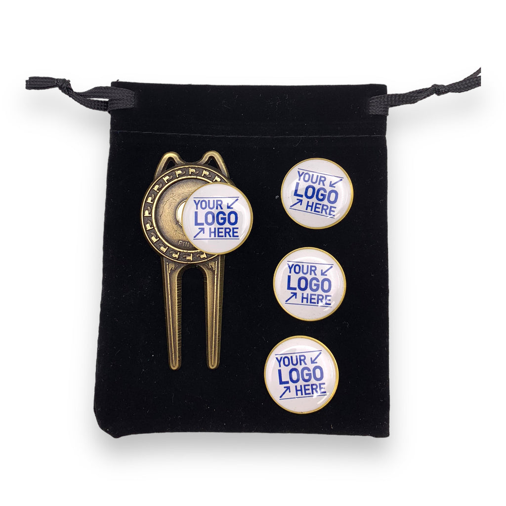 Custom Pro Divot Tool Set with Your Logo or Picture